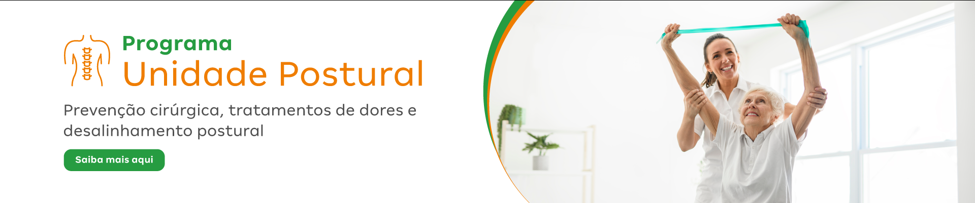 Link de acesso a página sobre unidade postural
