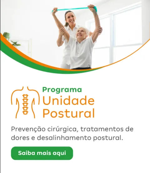 Link de acesso a página sobre unidade postural